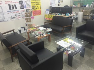 新潟店内です。